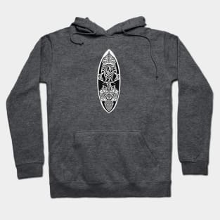 surfboard art, surfing surfer vibes, v6 Hoodie